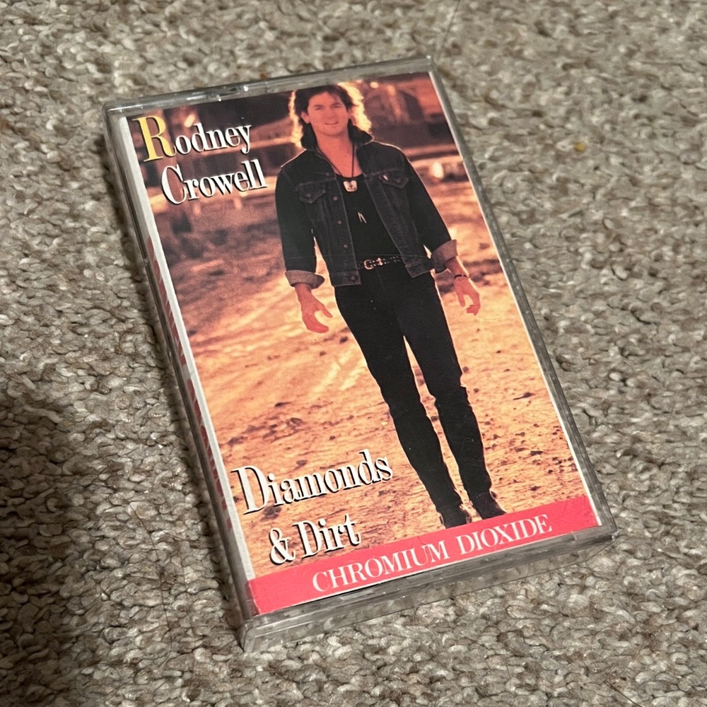 Diamonds & Dirt Cassette - Black and Red